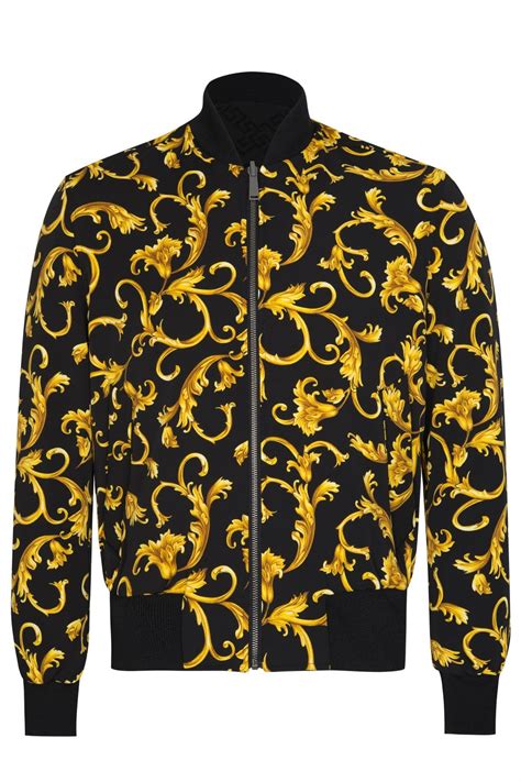 versace woman coat|Versace bomber jacket women's.